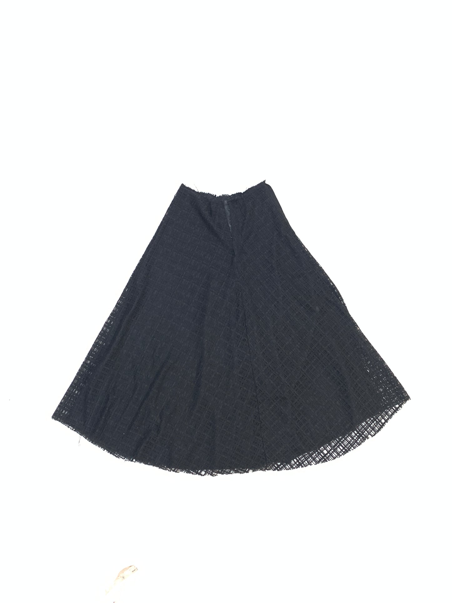 minimal A line lace skirt with viscose lining